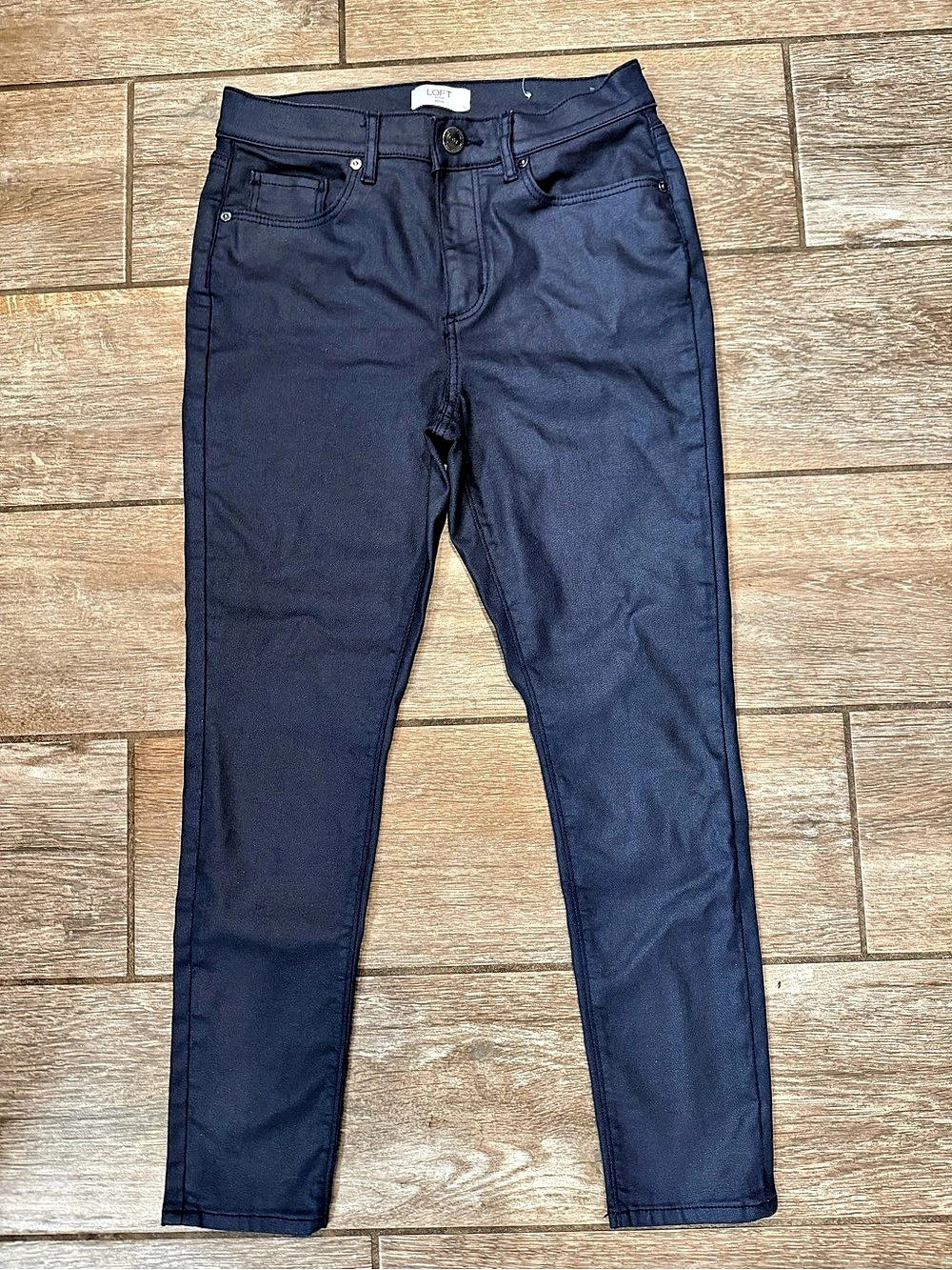 LOFT Skinny Jeans Blue Size 6 Like New